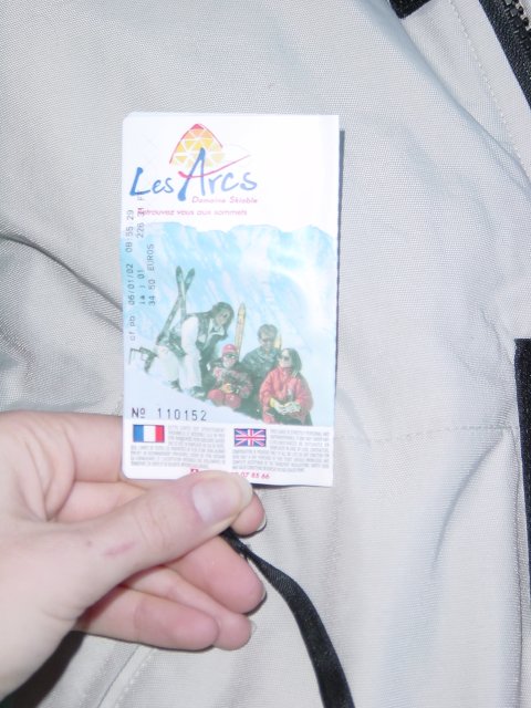 Forfait de ski Les Arcs