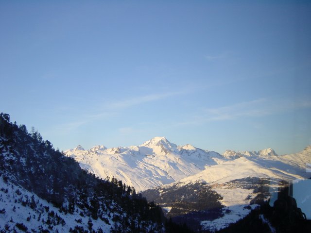 Le pic du Midi et le Mont Blanc