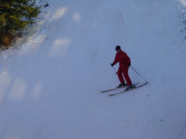 Fredo dans la descente
