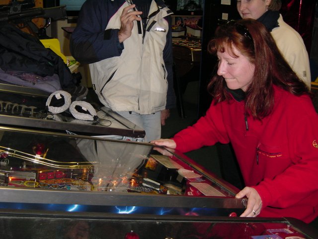 Sophie au flipper