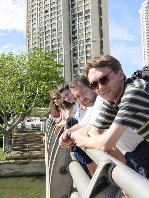Caroline, Christelle, Daniel and Max