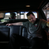 In the limo, Daniel