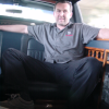 In the limo, Daniel