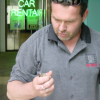 Daniel holding a wounded bird