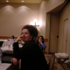 Amy, Carol and Saeko in the background