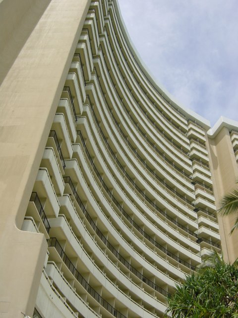 The Sheraton Waikiki hotel