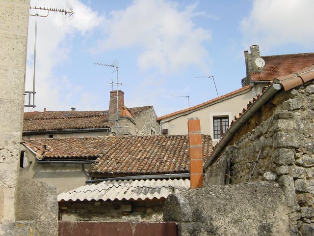 Toits de Chauvigny
