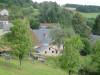 Vue sur l'ancienne porcherie de la maison de mes parents
