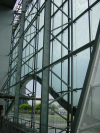 Pavillon de la Vienne: Cascade d'eau sur la facade