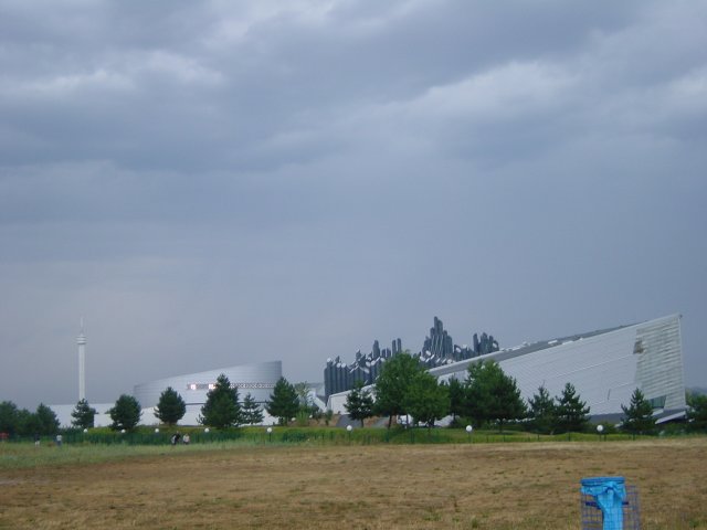 En arrivant vers le futuroscope