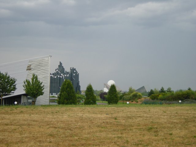 En arrivant vers le futuroscope