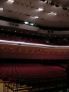 Patria room: above balcony, projection area