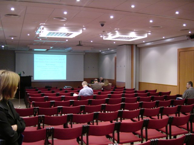 Rooms Brahms I, II, III: screens at each section plus one at the front