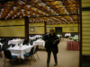Lunch room (multiple sections and no window)