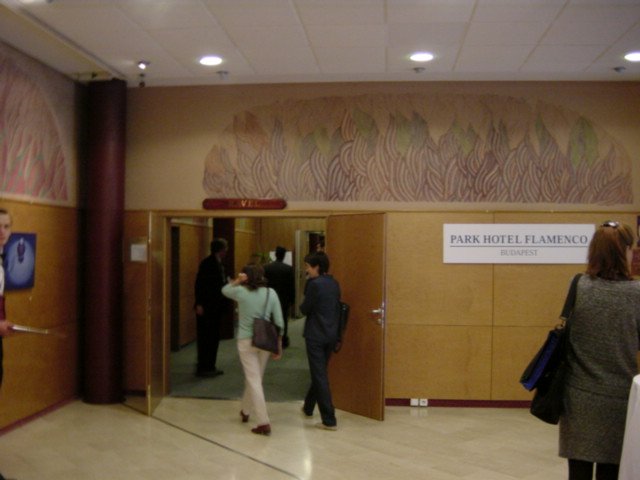 Entrance to Ravel room