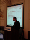 Daniel doing the overview of W3C