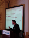 Daniel doing the overview of W3C