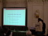 Ivan getting ready for his talk on Semantic Web
