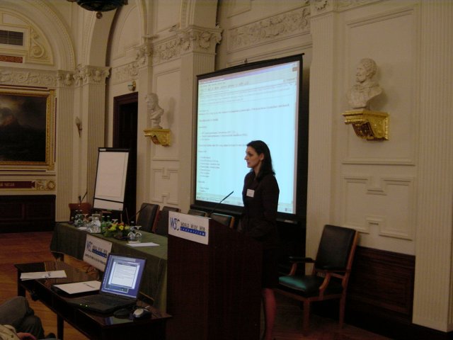 Eva introducing the office