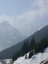 Brouillard sur la montagne