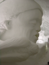 Sculpture de neige