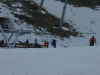 Le trio a patinettes