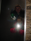 Coco et Fredo dans le miroir