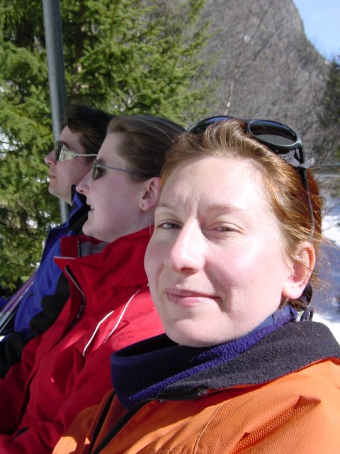 Sof, Fredo et Bi dans le telesiege
