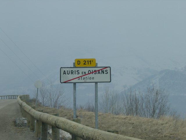 Bye bye Auris en Oisans