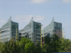 Three buildings