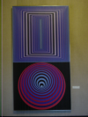 Victor Vasarely painting