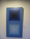 Victor Vasarely painting