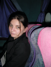 Alexandra sulking? Last evening in Budapest