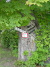 License plate in a tree ;-)