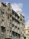 Grey building