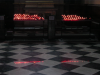 Candles and reflection in the marble