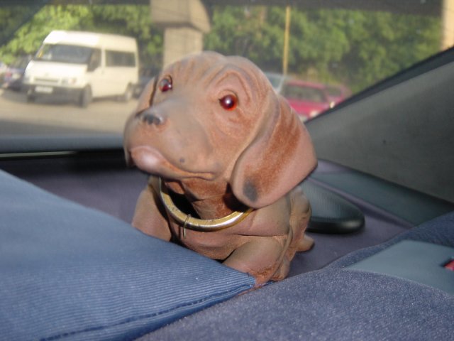 MonChienChien bobble head dog