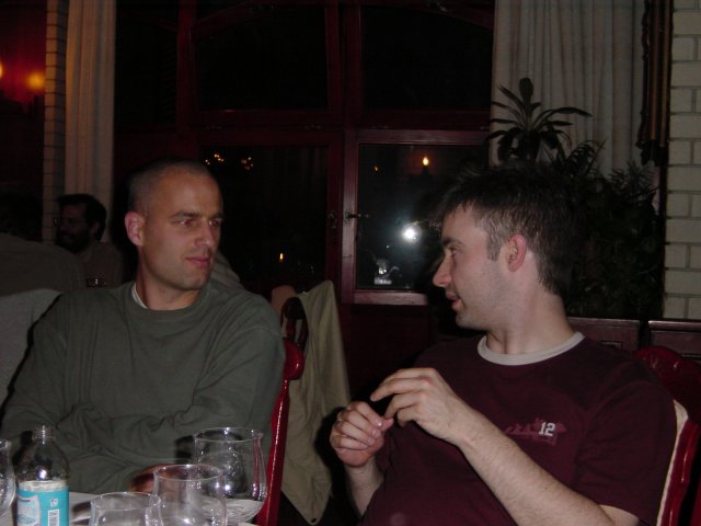 Dean and Danbri in a conversation
