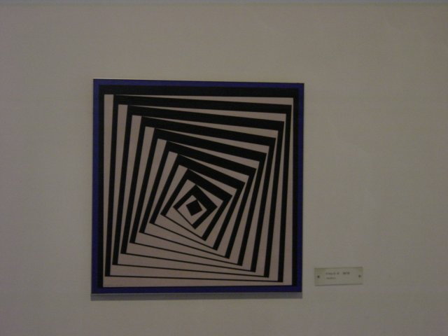 Victor Vasarely painting