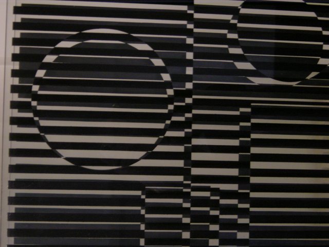 Victor Vasarely painting