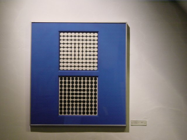 Victor Vasarely painting