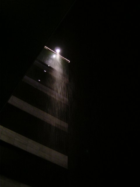 Pouring rain