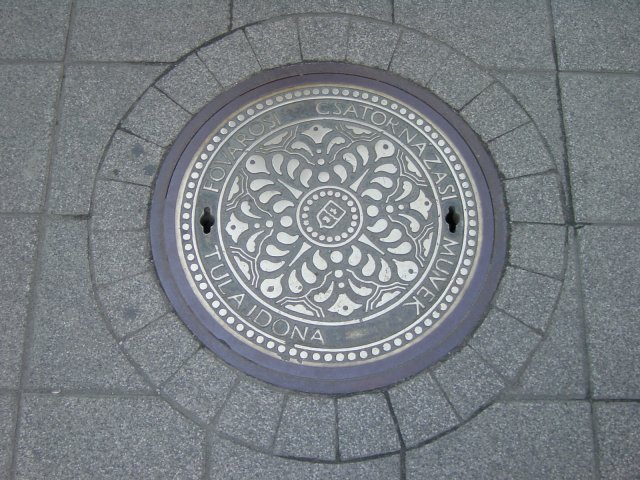 Plaque d'egout