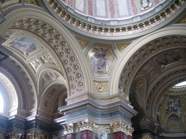 Szent Istven Cathedral ceiling