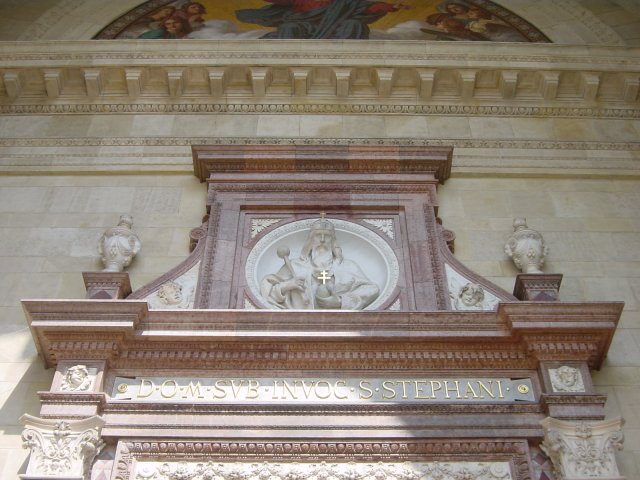 Front of Szent Istven Cathedral