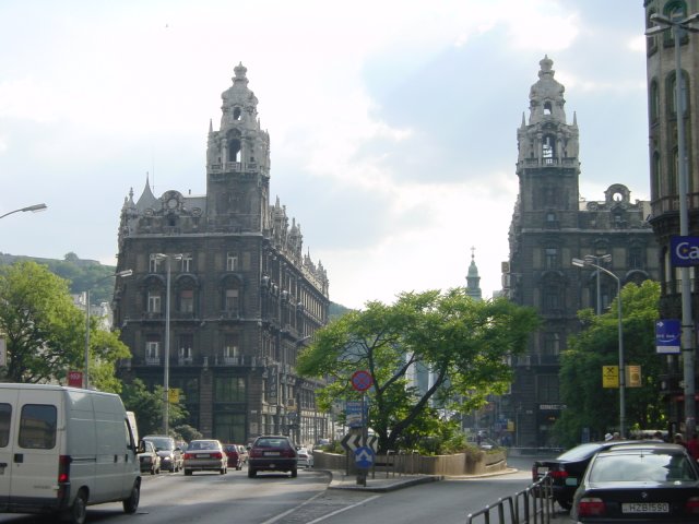 View in the city