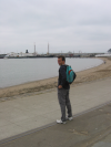Stephane by the beach
