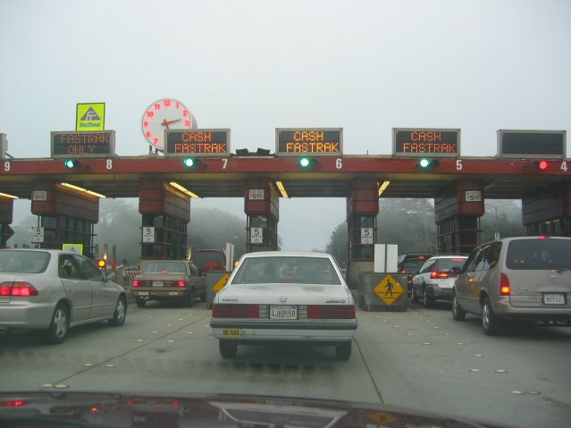 Golden Gate Bridge toll