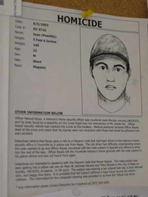 Homicide notice 