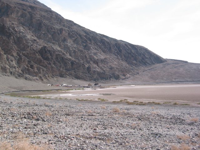 Badwater, -86 meters below sea level, the lowest elevation in all the USA